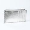 AND Card Case Fragment Case Genuine Leather Cashless Present IC Card Pass Case Watermelon [JULLY SHUSHU] EM-CC (Silver)
