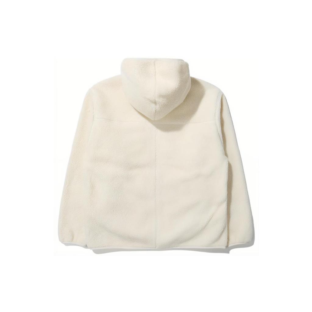 New FILA Velvet Jackets Unisex Ecru FS2PLD4102X-CRM