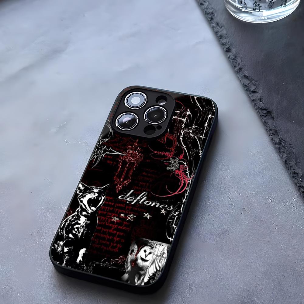 Deftone Alternative Metal Phone Case Tempered Glass For IPhone 17 13 14 16 12 15 11 Pro Max Plus Mini X XR SE2020 Coque