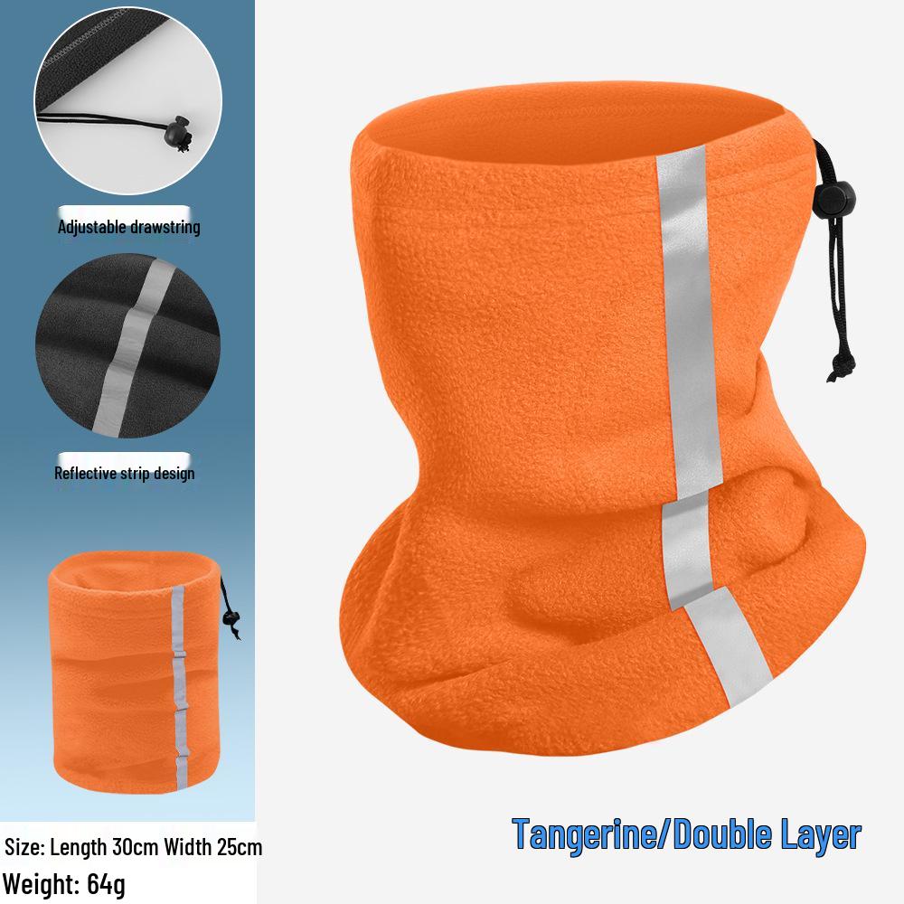 Adjustable Multifunctional Neck Warmer: Windproof Skiing & Cycling Gaiter for Autumn & Winter