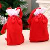 3Pcs Beautiful Christmas Gift Bag Set Food Grade Strong Tear Resistant for Birthday Christmas Festival Tea Party