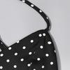 2026 European Summer Women's Polka Dot V-Neck Spaghetti Strap Backless Dress