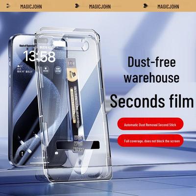 Protezione per Schermo in Vetro Temperato Mo Fa Jiang con Kit di Applicazione Rapida per iPhone
