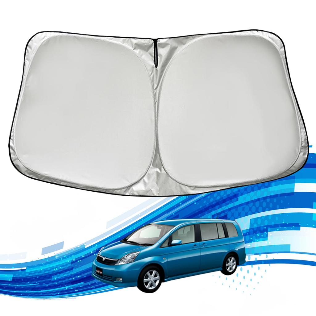 WeCar Toyota Isis Front Windshield Shade Light Heat Outdoor Light UV Interior UV Car Custom Interior Easy Storage Bag Included Sunshade, Sunshade,