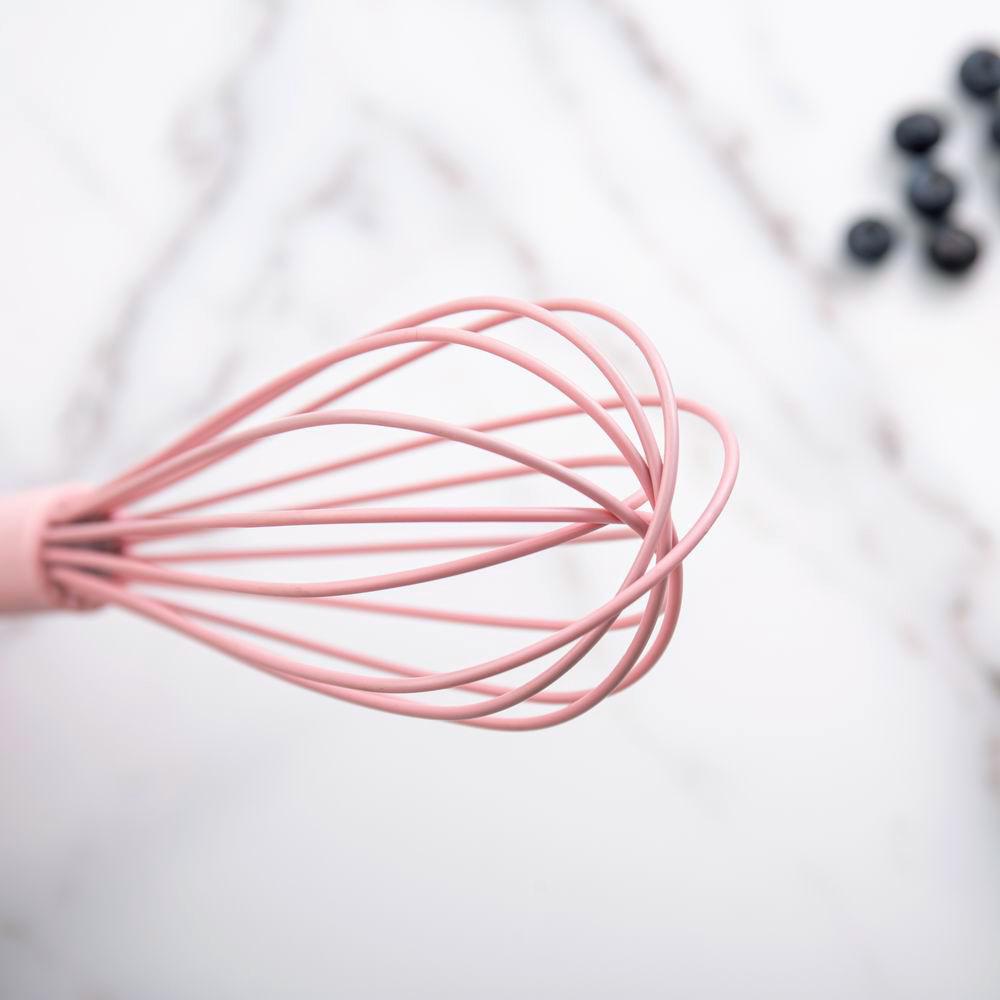 10-inch Silicone Whisk & Egg Beater for Kitchen Baking