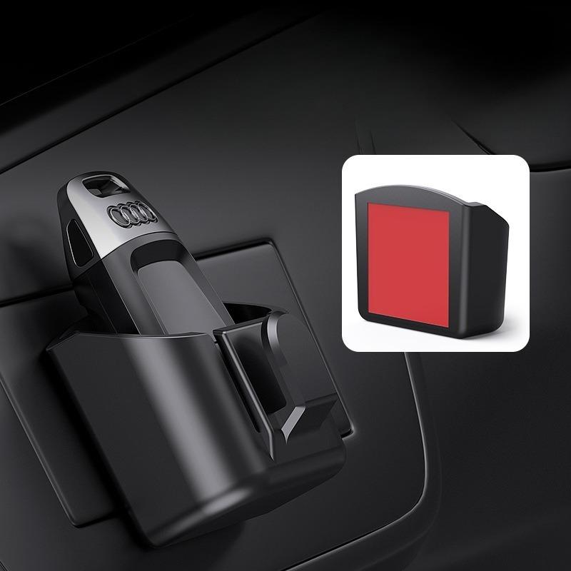 LIUSHADUOLA  Car Dashboard Key Storage Box, Reusable, Back Adhesive Type Storage Box, Anti-slip Dashboard Storage, Car Storage