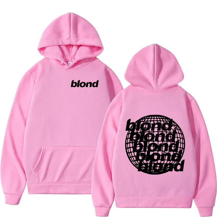 Rapper Frank Print Graphic Hoodie Men Hip Hop Fashion Ocean Sweatshirts Unisex Casual Streetwear Y2K Street Pullover Clothing