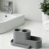 Electric Toothbrush Holder with Removable Base, Detachable Base for Easy Cleaning