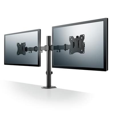 Braț Monitor, Dublu Lung, Compatibil cu Monitoare de 17-32 Inch, Capacitate de Greutate 9kg, Compatibil VESA, Negru, DPAWDN01BK