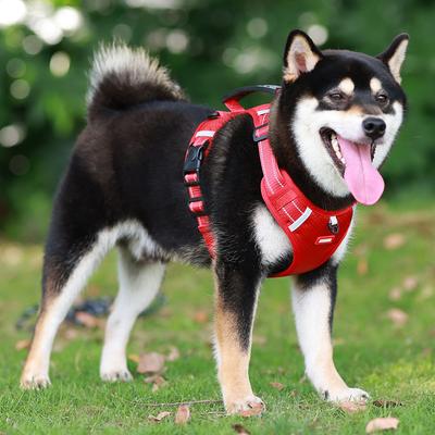 Reflektierender Brustgurt für Hunde, Haustierleine, Weste, explosionsgeschützt, Spülung für Brust und Rücken von Welpen, Haustierprodukte