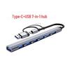 Dual-Head USB-C To 4-Port USB 3.0 High-Speed Hub Splitter