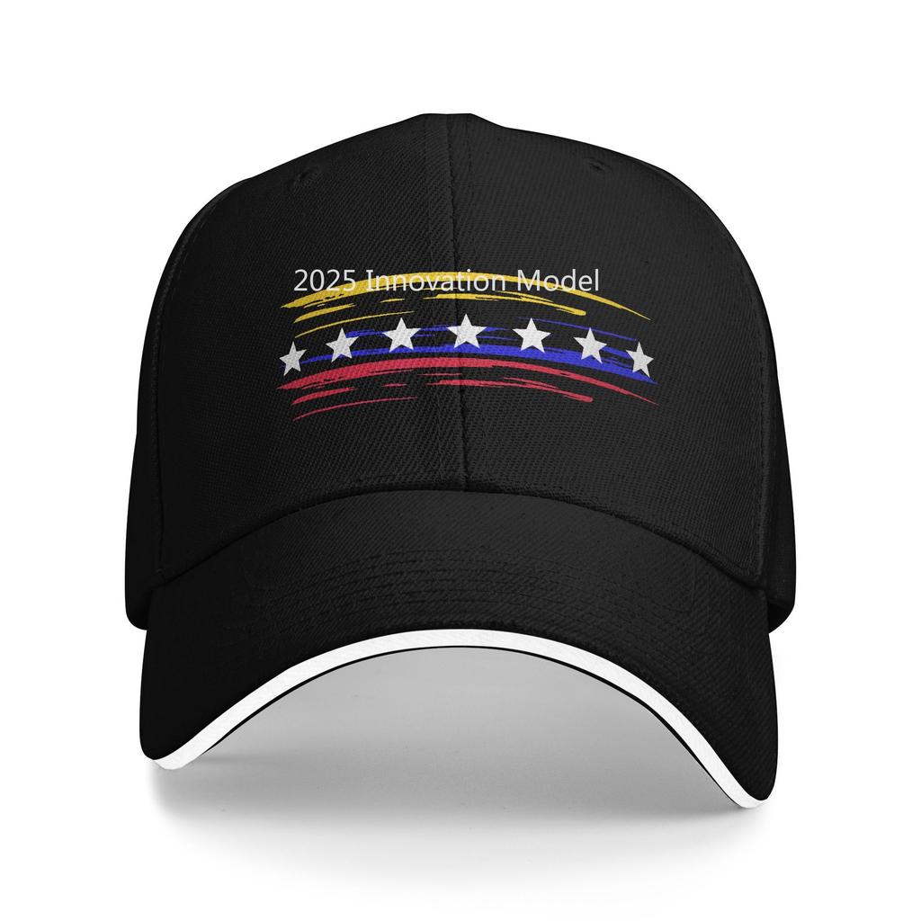 Venezuela flag minimalist Casual Baseball Cap  Kpop Rock Trucker Hat Summer Sun Visor Unisex-Teens Stylish Baseball Caps