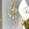 Bohemian Crystal Sun Catcher Handmade Wind Chimes Bedroom Hanging Ornaments Garden Decoration Pendants Birthday Gifts Home Decor