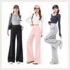 MJ STYLE Casual Straight-Leg Pants
