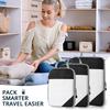 5 Piece Storage Bags Compression Packing Cube Travel Storage Bag Luggage Clothing Storage Set