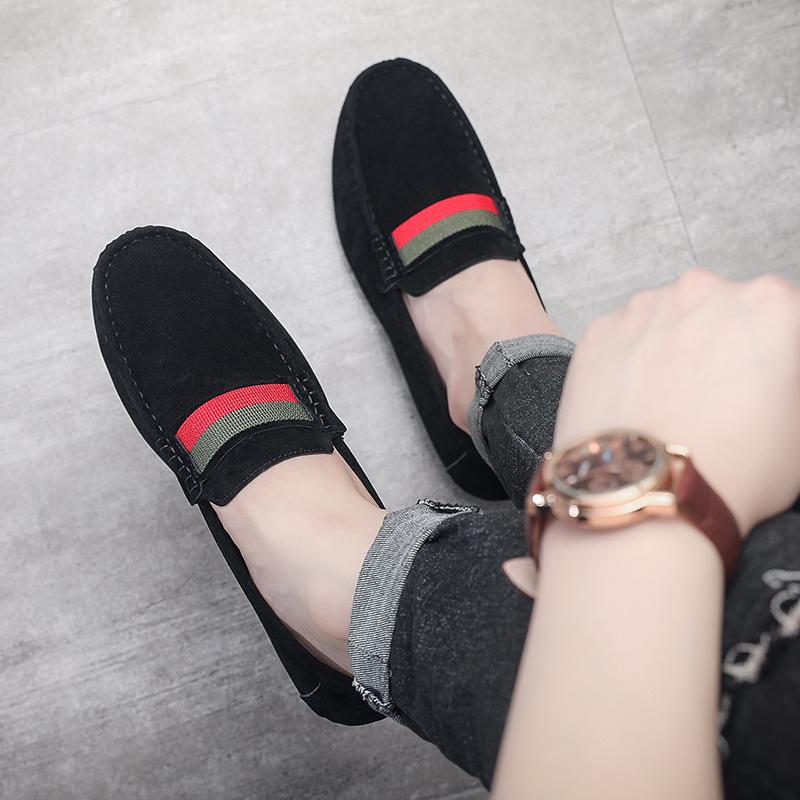 Men's Outdoor Ultra-light Casual Shoes Business Driving Shoes Toe Shoes