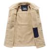 Autumn Winter Sleevless Jacket Men Many Pockets Denim Vest Men Fleece Warm Mens Waistcoat M-4XL