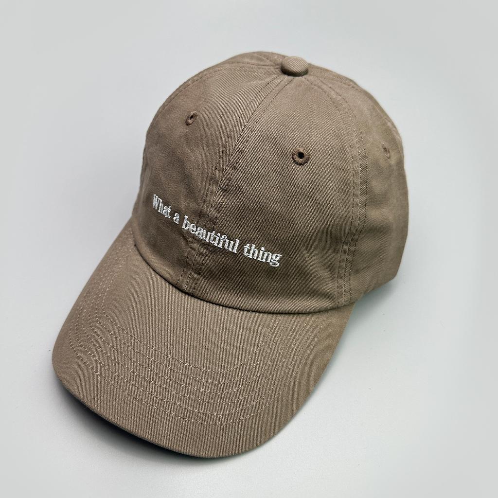 Letter Star Embroidered Baseball Cap Men'S And Women'S Sunshade Simple Retro Face Cap