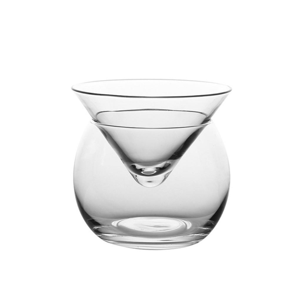 

Triangle Base Ball Martini Cocktail Glass Juice Cup Molecular Cocktail Glass Bartender Special S прозорий