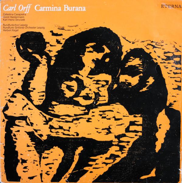 

LP Record CARL ORFF CELESTINA CASAPIETRA Carmina Burana 826713 ETERNA 1987 German Dem Classical Used