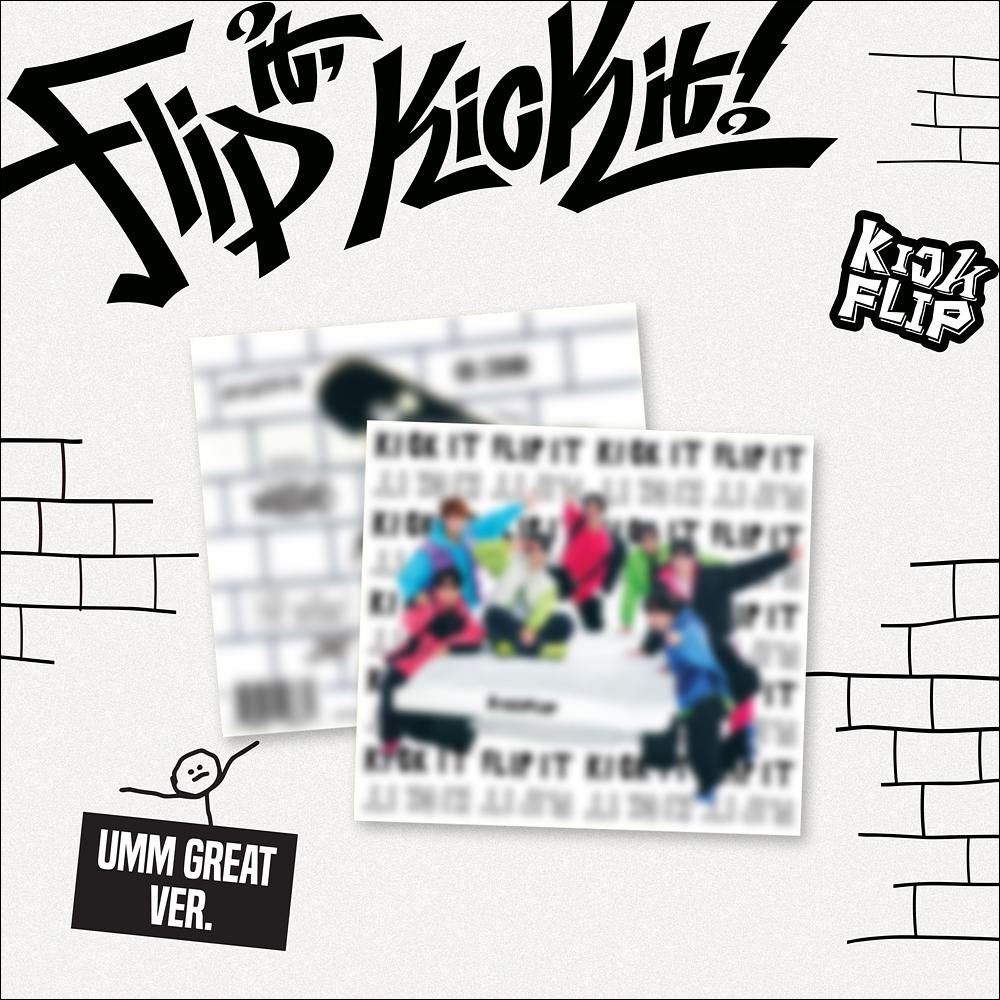 KickFlip - Flip It, Kick It! 1st Mini Album (Umm Great Ver.) + Free Gift