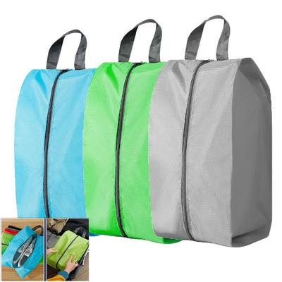Home Polyester Shoes Storage Bags with Sturdy Zipper Multi-function Shoes Bag 12 Colors Waterproof Dustproof Shoes Pouch Travel