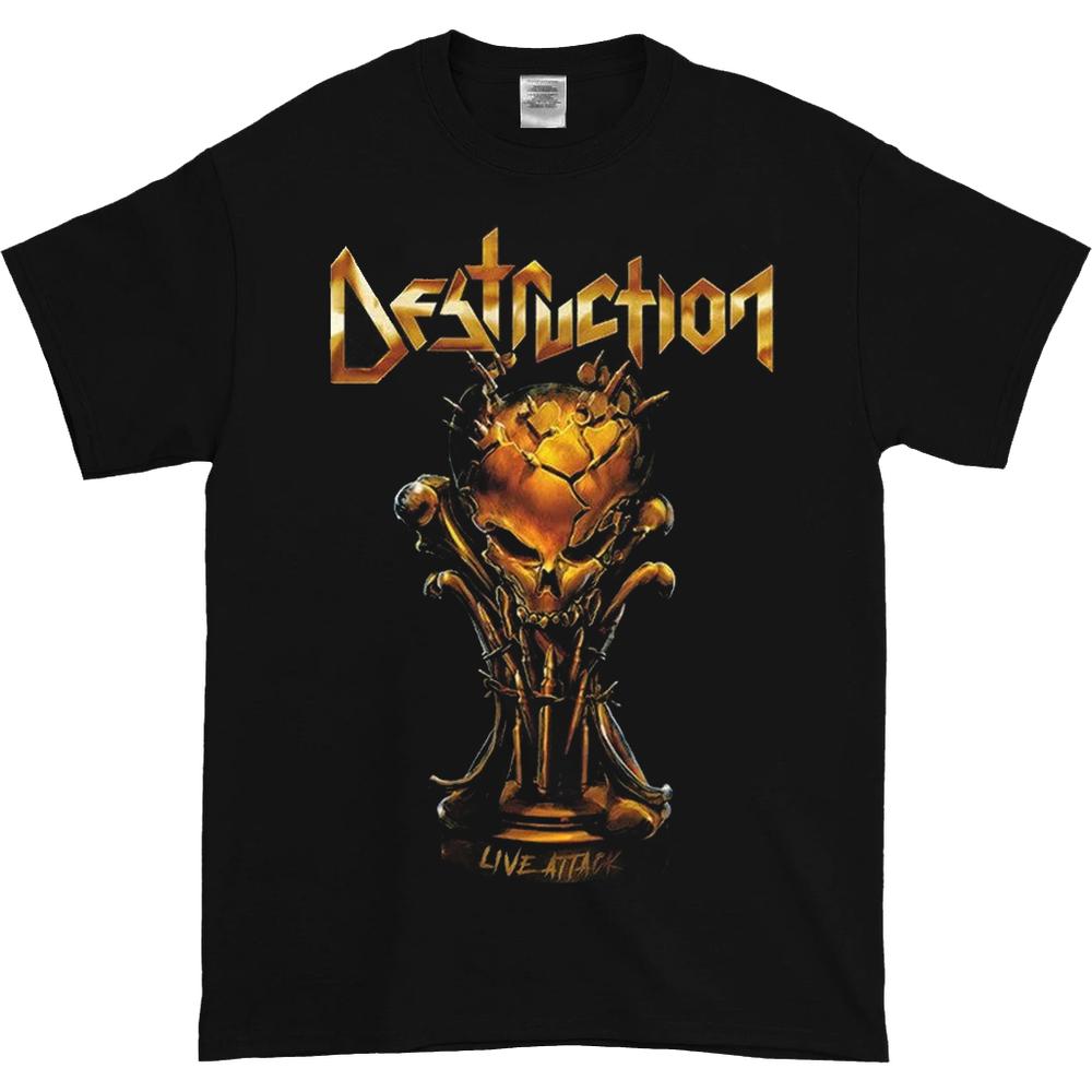 

Футболка Destruction Live Attack черная унисекс S