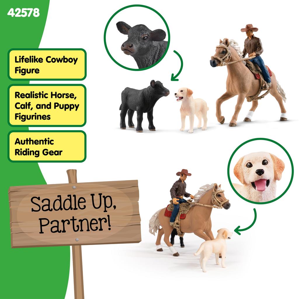 Schleich Farma Świat Jazda Westernowa 42578
