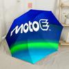 Esprit de Course à Chaque Tour Parapluie Automatique Compact de Voyage avec 8 Baleines Plastique et Fer Durables Toutes Saisons Accessoire de Voyage Élégant Cadeau Spirituel
