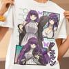 Fire Style Unisex Tee, Streetwear Anime Manga Shirt, Japan Style Graphic Tee, 100% Cotton Gift, Japanese Anime Lovers Shirt, Cool Manga Gift