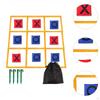 Tic Toe Game Yard Tossing Interactive Classical Funny XO Toy 120cmx120cm for Families