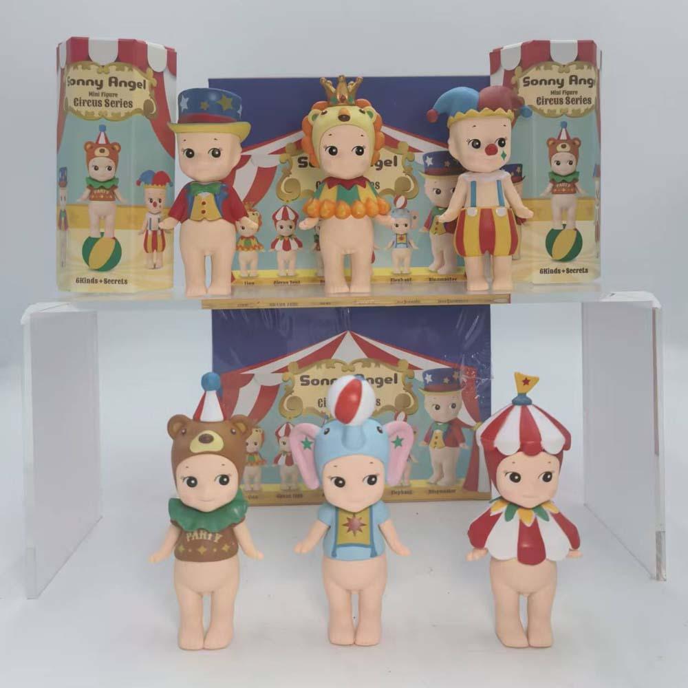 Sonny Angel Mini Figure  Blind Box Circus Series Doll Anime Figurine Girls Desktop Ornament Collection Birthday Christmas Gifts
