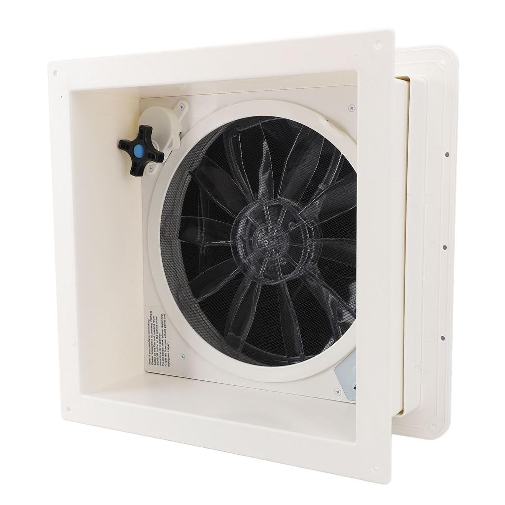 RV Roof Vent Fan 12V Automatic Remote Control Dual Mode Air Ventilation Ceiling Fan for Boat Yacht Motorhomes Buses
