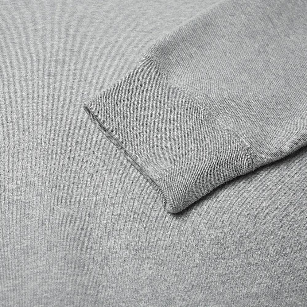 Nike Solo Swoosh Fleece Crew Grey Men Tops CV0554-063