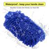 1/2PCS Chenille Plush Gloves for Car Cleaning Thickened Doublesided Car Cleaning Tools Ultrafine Fiber Car Washing Gloves