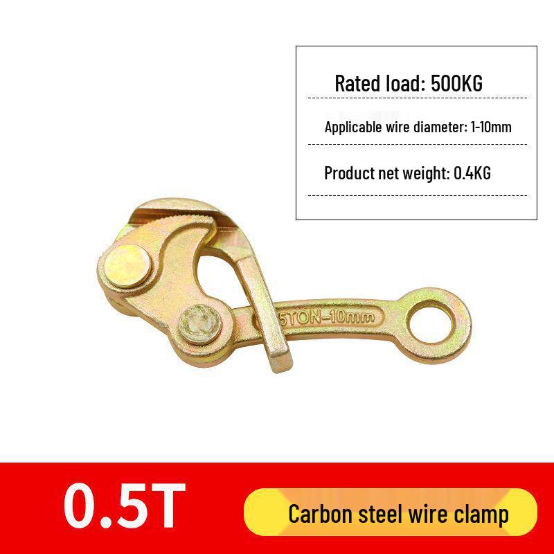 Multifunctional Japanese-Style Wire Clamp & Tensioner for Electricians