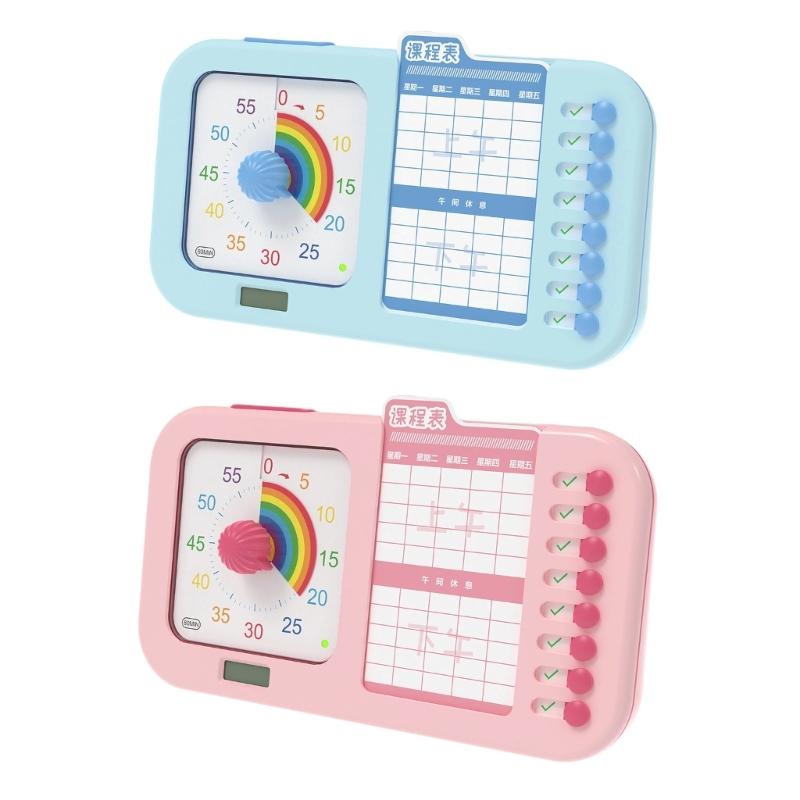 60 Second Visual Display Device With Digital Screen And Task Monitor For Time Management In Office And Study Area