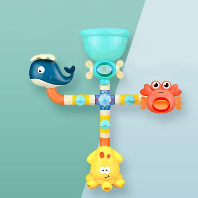 Swimming Toy Interesting Sturdy Colorful Waterwheel Spraying Bath Toy for Gift