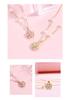S925 Sterling Silver Camellia Pearl Necklace - Women's Forest Style, Light Luxury, Clavicle Chain, Niche Design.