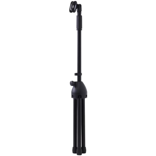 seathestars Microphone Stand, Straight Stand with Microphone Holder, Adjustable Height, Extendable, Foldable, Condenser Microphone Stand, Upright Trip