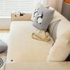 Chenille Sofa Cushion for All Seasons, Backrest Cover, Non-slip Simple Sofa Cover, All-inclusive High-end Cushion