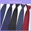 Children Tie With Stripe Pattern And Zipper Closure For Fashionable Kids Gift