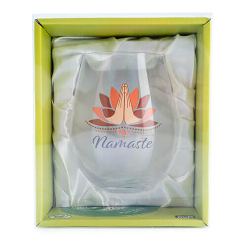 Tallulah Wellness Stemless Glass (Namaste)