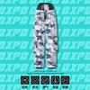 Men Women Ski Suit Set Waterproof Windproof Fleece Lined Camo Snowboarding Jacket Pants With Snow Skirt