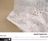 Women's Versatile White Ruffle Stand-Up Collar Dickey Sweater Accessory