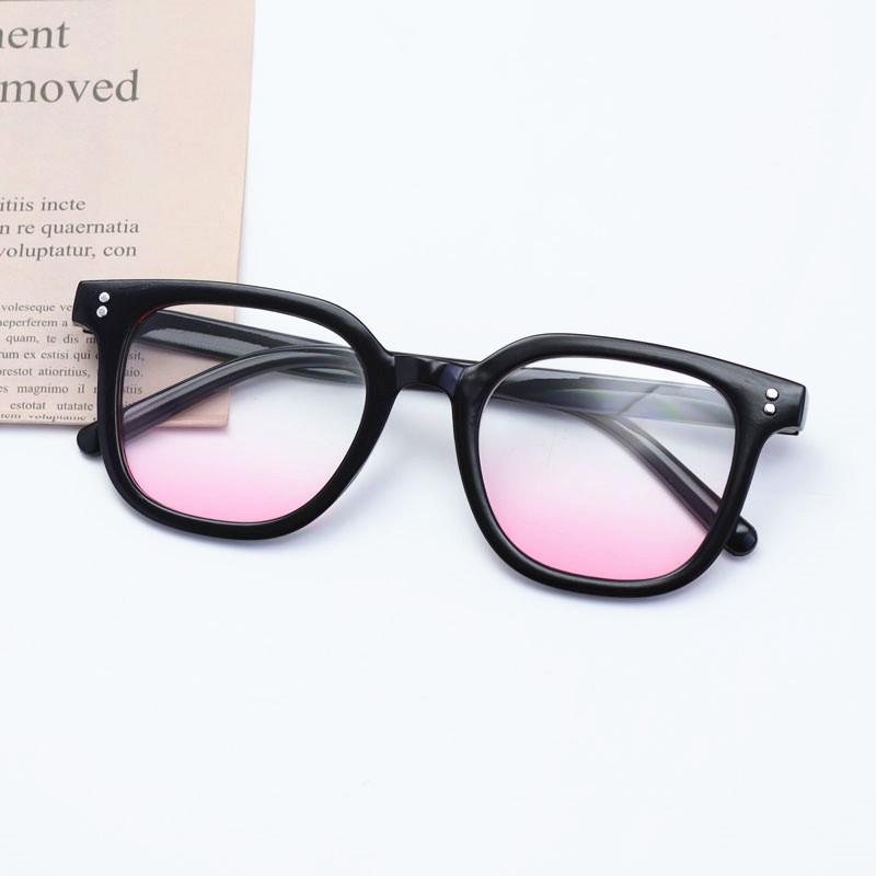Sunglasses Women Plain Blush Glasses Sunset Gradual Change Brown Black Frame Sunglasses Sunglasses Men Uv Protection
