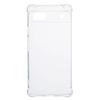 For Google Pixel 6a Clear Case Reinforced Four Corner Phone TPU Cover