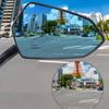 7/8Inch Motorcycle Handlebar End Mirror Inverted Rearview Mirror Universal Replacement 360 Degree Rotating Side Mirror