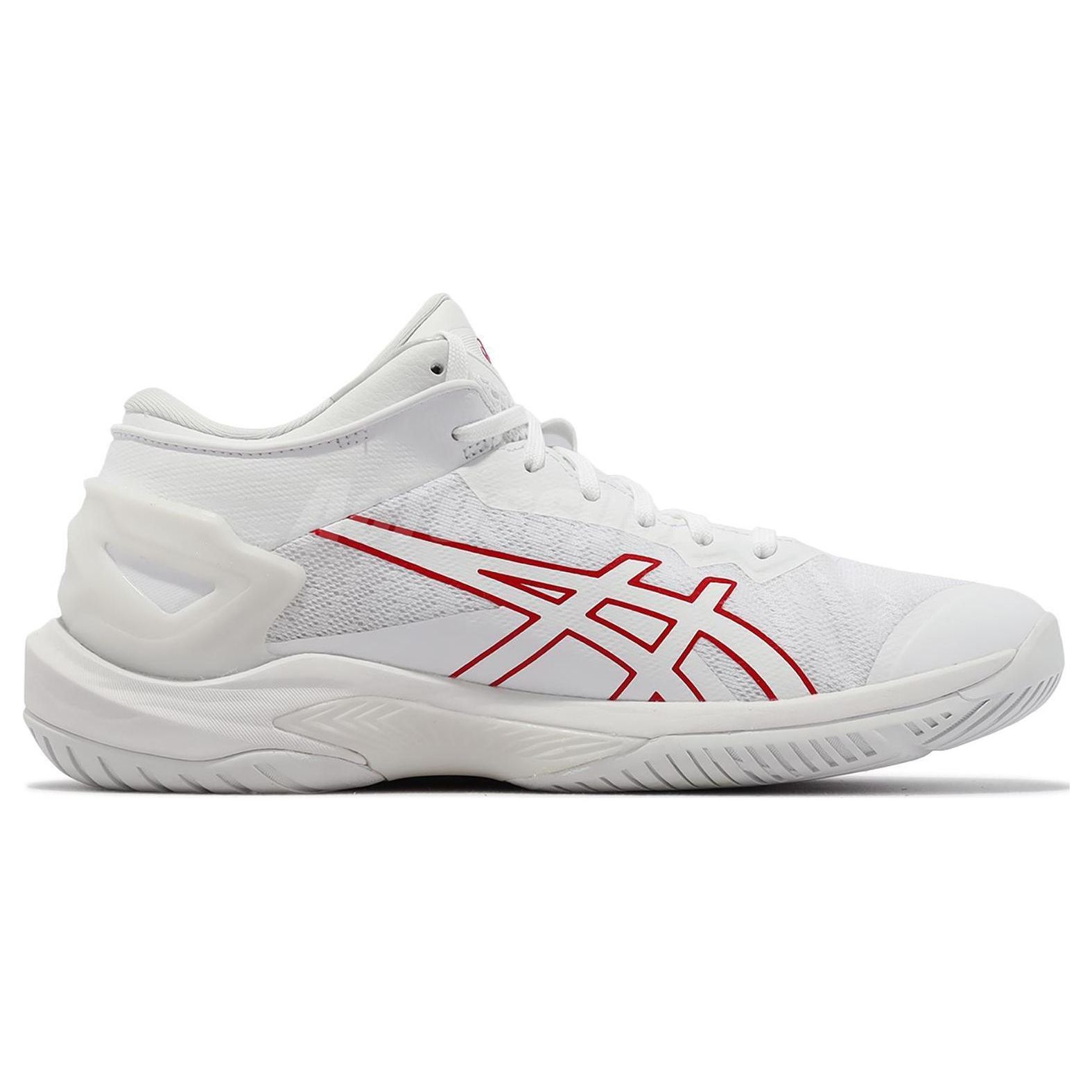 Кроссовки унисекс ASICS Gel Burst 27 White Classic Red 1063A066-102 46 — фото 2