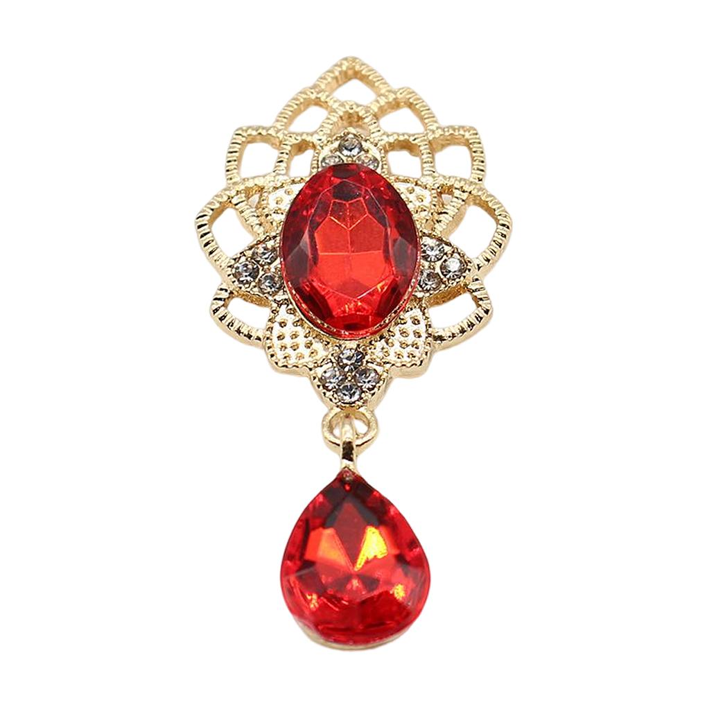 Акриловый женский кулон Портативный декоративный Однотонный Заменяемый Гальванизированный Девушки Дамы Ювелирное изделие Брошь Украшение